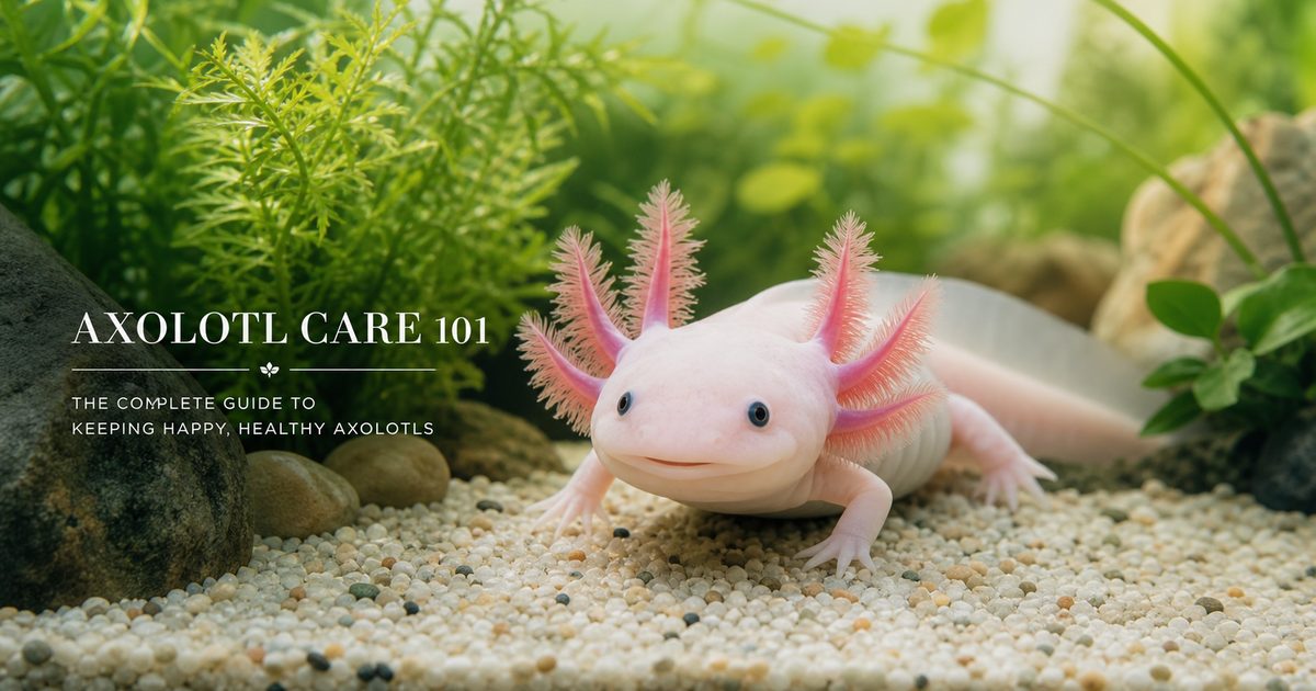 De axolotl van dichtbij: waarom dit glimlachende waterdier zo bijzonder is