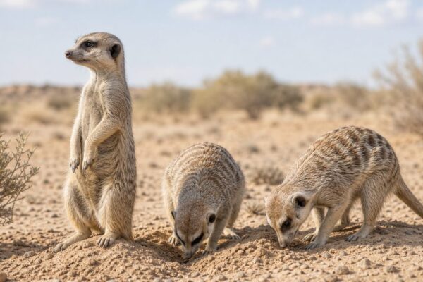 Wat eten stokstaartjes in het wild?